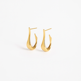 Обеци Етерни с 18К Златно Покритие