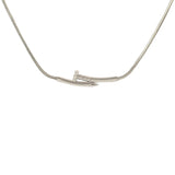 Колие Пирон с Кристали в 2 Цвята