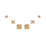 Сет Обеци Елеганс 6 бр в 2 Цвята