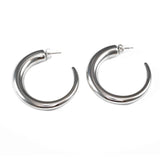 Обеци Класически Халки в 2 Цвята - Медицинска стомана 304L, водоустойчиви и хипоалергенни.