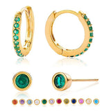 Сребърни обеци 4бр. S925 Silver