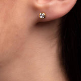 Златисти обеци simple